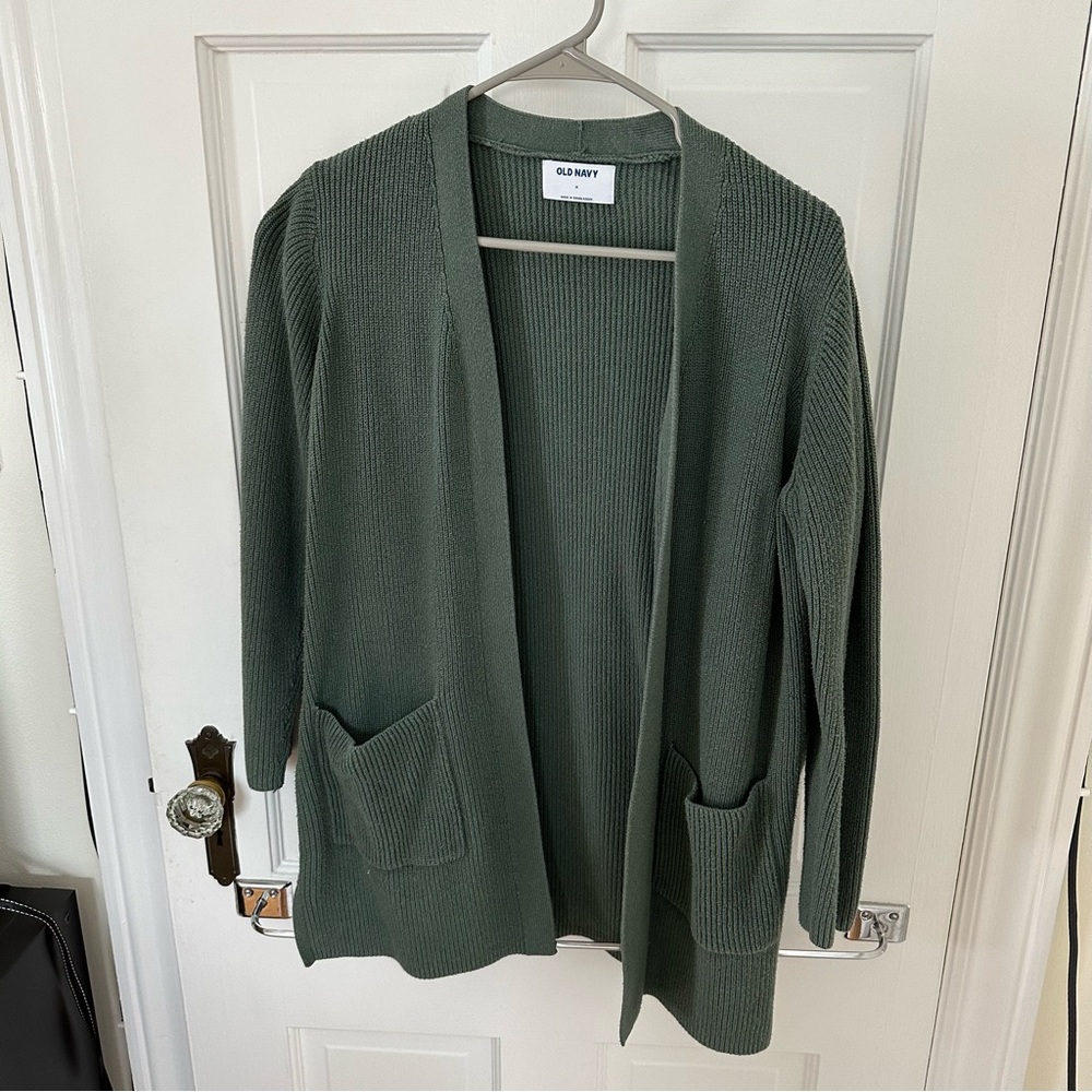 Green Old Navy Cardigan - Medium